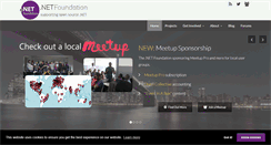 Desktop Screenshot of dotnetfoundation.org